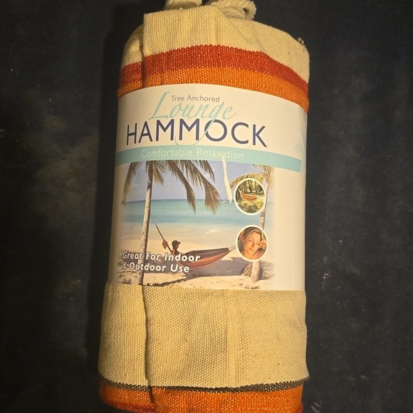 Three Anchored Other - Tree Anchor Lounge Hammock, Retail Price $34.99US